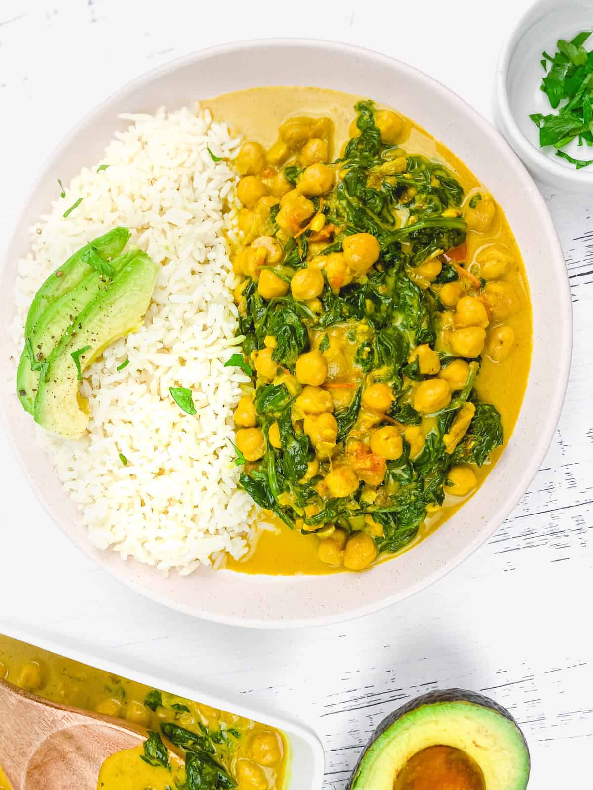 curry chick peas