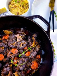 Red Wine Braised Oxtail