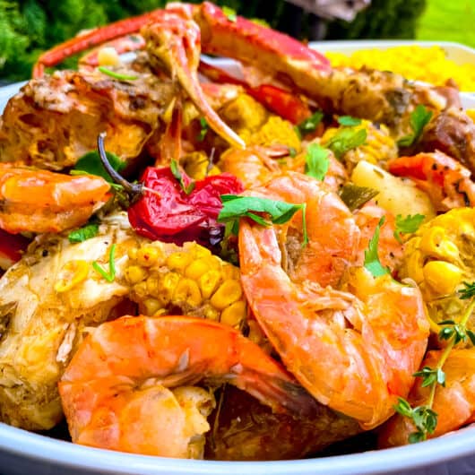 Jerk Butter Seafood Boil