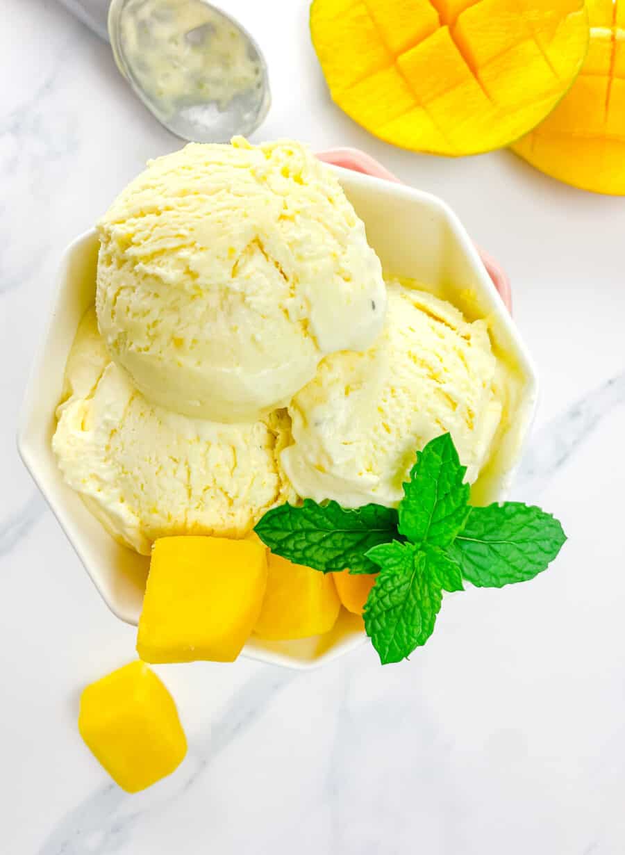 no-churn mango ice cream _0084