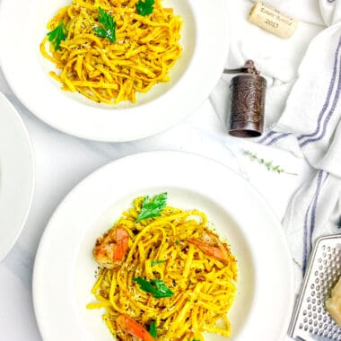 curry fettucine with jerk shrimp_6193
