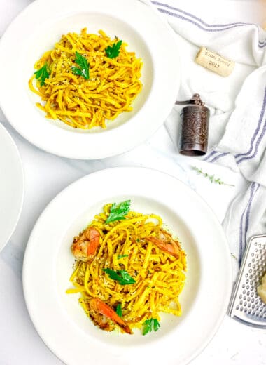 curry fettucine with jerk shrimp_6193