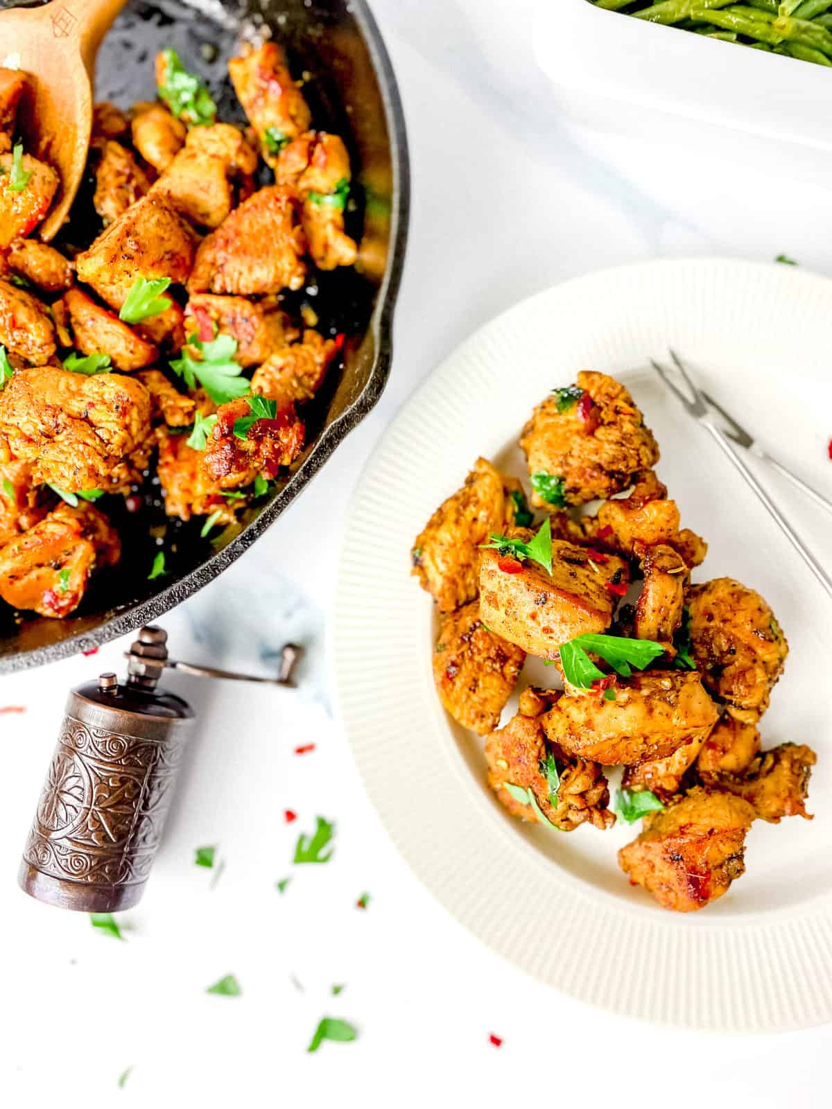 garlic butter chicken bites _5684