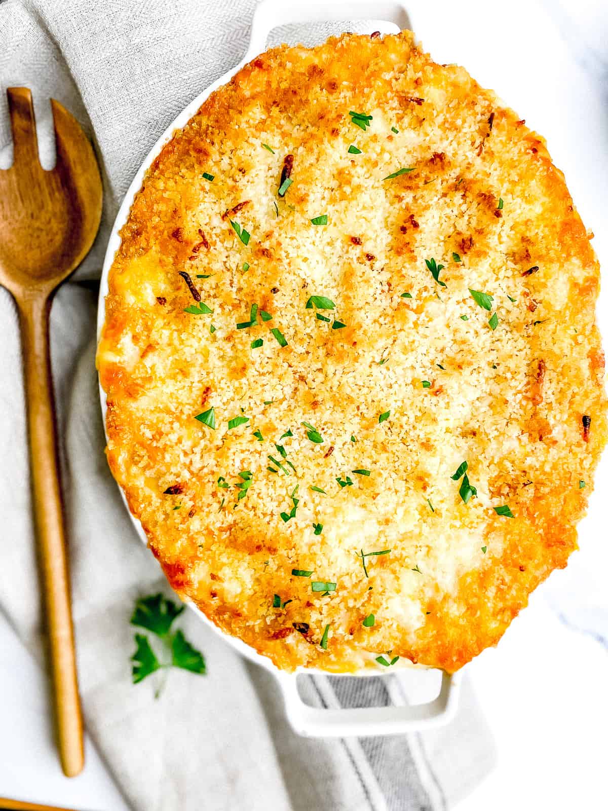 garlic parmesan mac and cheese_6497