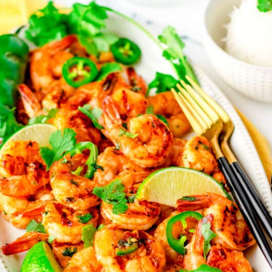 Grilled Margarita Shrimp