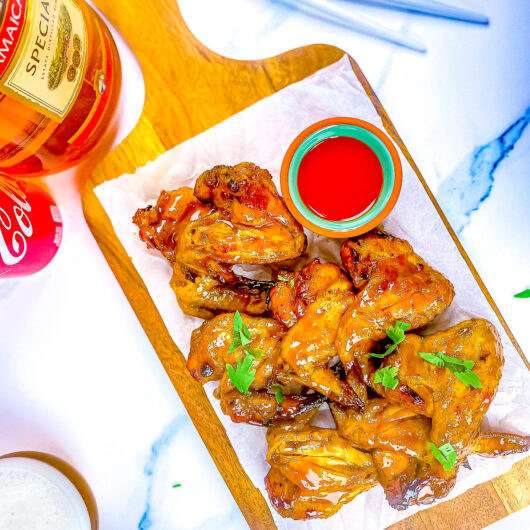 Rum and Coke Wings